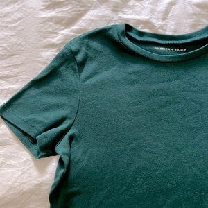 NWOT American Eagle Short Sleeve Tee - Dark Green